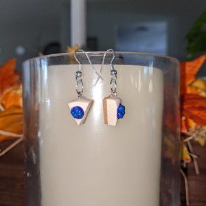 Blueberry Cheesecake Earrings